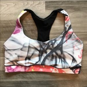 RARE Lululemon 50 Rep Bra Unicorn Tears Sz 6